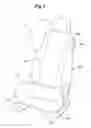 Fig. 02 - Seatback structure having pivotable upper seatback support
