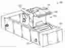 Fig. 01 - Lock assembly with rotating inner pawl