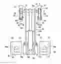 Fig. 01 - Counterweight attachment and removal device and combination of same with counterweight