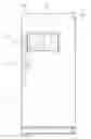 Fig. 01 - Self-locking door and product dispensing enclosure having a self-locking door