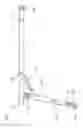 Fig. 03 - Apparatus for setting up a ladder or a step on a staircase