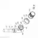 Fig. 22 - Beverage dispenser for post mix beverages