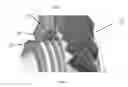 Fig. 09 - Compressor blade locking mechanism in disk with axial groove