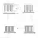 Fig. 01 - Structured surface with adhesion switchable in stages