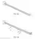 Fig. 43 - Balanced solar tracker clamp