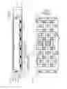 Fig. 06 - Luminaire and lighting system, combining transparent lighting device and display coupled to output image via the transparent lighting device