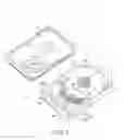 Fig. 02 - Disk device with stopper for movable member