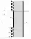 Fig. 09 - Vertical JFET made using a reduced masked set