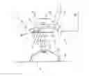 Fig. 01 - CHAIR, IN PARTICULAR OFFICE CHAIR, METHOD FOR CAPTURING MOVEMENT DATA OF A CHAIR, SYSTEM AND METHOD FOR EVALUATING MOVEMENT DATA OF A CHAIR AND COMPUTER PROGRAM FOR CARRYING OUT THE METHOD