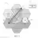 Fig. 02 - Efficient adaptable wireless network system with agile beamforming