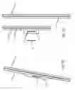 Fig. 10 - Rear slider window assembly with laminated heating element