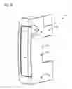 Fig. 06 - Self-actuating latch for a rack mounted drive chassis