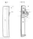 Fig. 07 - Self-actuating latch for a rack mounted drive chassis