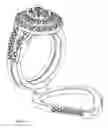 Fig. 08 - Dual halo ring with removable inner ring