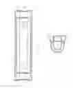 Fig. 10 - Reversible paper towel holder
