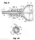 Fig. 05 - Surgical instrument with adapter for facilitating multi-direction end effector articulation