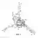 Fig. 02 - METHODS AND APPARATUS FOR SPINAL RECONSTRUCTIVE SURGERY AND MEASURING SPINAL LENGTH AND INTERVERTEBRAL SPACING, TENSION AND ROTATION