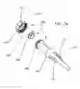Fig. 22 - Steerable assembly for delivering a prosthetic heart valve