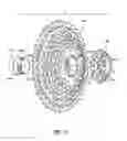 Fig. 12 - Bicycle rear sprocket assembly
