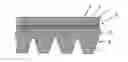 Fig. 01 - Force transmission belt