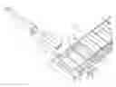 Fig. 01 - Snap-in dual-pronged retaining device for a conveyor component
