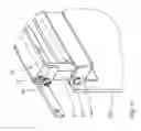 Fig. 11 - Guard device for transport bags in a loading station of an overhead conveyor system and loading station comprising a guard device of this type