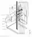 Fig. 16 - Guard device for transport bags in a loading station of an overhead conveyor system and loading station comprising a guard device of this type