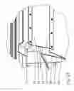 Fig. 22 - Guard device for transport bags in a loading station of an overhead conveyor system and loading station comprising a guard device of this type