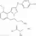Fig. 07 - 5-(5-(2-(3-aminopropdoxy)-6-methoxyphenyl)-1H-pyrazol-3-ylamino)pyrazine-2-carbonitfile (S)-lactate monohydrate