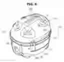 Fig. 09 - Compressor comprising an upper shell and a lower shell wherein the upper shell comprises an upper protrusion comprising a first protrusion and a second protrusion comprising a transition and an approximately flat shape
