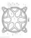 Fig. 06 - Uniformly luminous fan shield structure and fan having the same