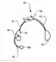 Fig. 01 - Headset with magnetic frictional coupler