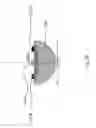 Fig. 07 - Determining the position of a portable device relative to a luminaire