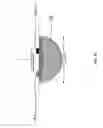 Fig. 08 - Determining the position of a portable device relative to a luminaire