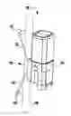 Fig. 01 - Universal dispenser mounting brackets