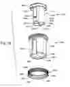 Fig. 47 - Specimen collection cassette for retrieving tissue samples from a fluid stream generated during a medical/surgical procedure