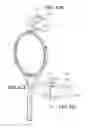 Fig. 49 - Tennis racquet with adjustable frame isolation