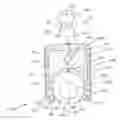 Fig. 01 - Device for applying a liquid medium which is exposed to UV radiation to a substrate