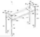 Fig. 01 - Removable container shipping frame for vehicle