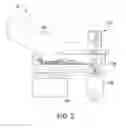 Fig. 03 - Systems for selectively feeding chunk polysilicon or granular polysilicon in a crystal growth chamber