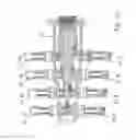 Fig. 09 - Drive mechanism with a sensor device for driving a heald frame of a weaving machine