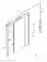 Fig. 01 - Method and mechanism for the control of a door, primarily sliding door