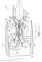 Fig. 02 - Flow path assembly with pin supported nozzle airfoils