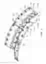 Fig. 05 - Combustor liner panel end rail angled cooling interface passage for a gas turbine engine combustor