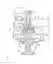 Fig. 50 - Knob assembly for cook top