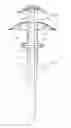 Fig. 01 - Lightning strike alarm system using bipolar conventional air terminal