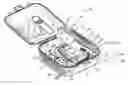 Fig. 01 - Access control device for permitting access to a component while selectively blocking access to another type of component