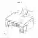 Fig. 02 - Recording apparatus with a rear feeding unit and a medium reversing unit