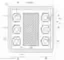 Fig. 01 - Header design employing generally regular shapes