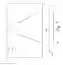 Fig. 07 - Header design employing generally regular shapes